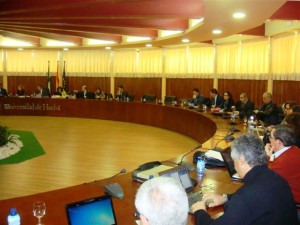 Reunión del Consejo de Gobierno de la UHU.