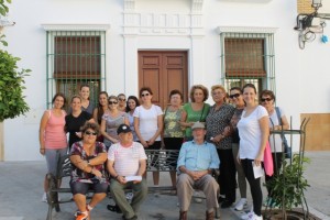 Grupo de senderismo que participó en las actividades de 2013. 