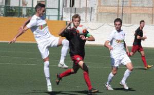 Muy equilibrado, a priori, se presenta el duelo entre el Recre B y La Palma. / Foto: Josele Ruiz.