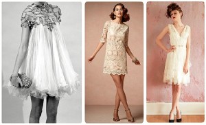 Tendencia vestidos cortos.