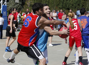 También se ha celebrado un campeonato de baloncesto 3x3.