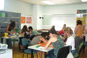 Los alumnos que participan en el curso que se imparte en el Cefo de Islantilla.