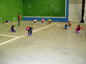 Durante dos días a la semana, Huelva se convierte en un centro de patinaje.