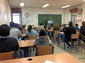 Los alumnos han vuelto a las aulas de los 196 centros educativos de la provincia.