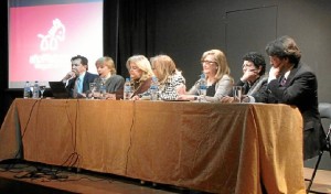 Familiares de Juan Ramón y moguereños residentes en Madrid fueron algunos de los asistentes. 