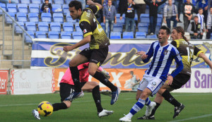 Arana advierte del peligro que supone visitar ahora a un Hércules herido. / Foto: Josele Ruiz.