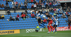 El triunfo del Recre en Alicante ha dado mucha moral al equipo. / Foto: www.recreativohuelva.com.