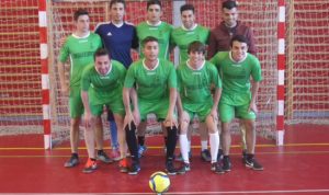 Formación del Willy Melly, campeón de la Copa de la Liga de fútbol sala en San Juan.