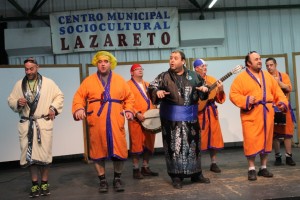 Actuación de la murga ‘El Carnaval spa relajarse’.