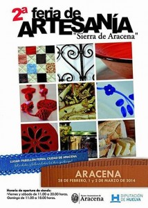 Cartel de la II Feria de Artesanía 'Sierra de Aracena'