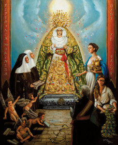 Cartel de la Esperanza Coronada. 