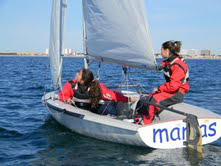 Marta Rodríguez y Marta Garrido, del RCMTPU, esperan revalidar su título andaluz.