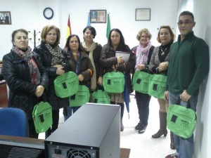 Participantes en los talleres sobre Mujeres 2.0.