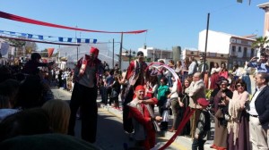 La Feria conmemora la llegada de la Pinta y La Niña al Puerto de Palos tras el descubrimiento. / Foto: @FDescubrimiento