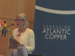 La directora de Proyectos de la Fundación Atlantic Copper, Esperanza Morillo.