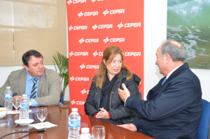 Eduardo Muñoz, Susana Radío y Rafael Martínez-Cañavate.