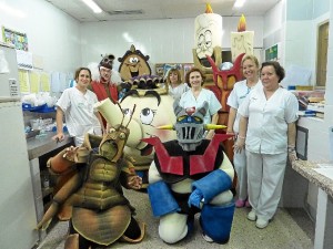 Personajes de Disney han visitado el área de Pediatría.