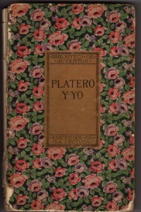 Primera edición de 'Platero y yo'.