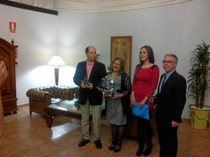 Entrega del premio. 