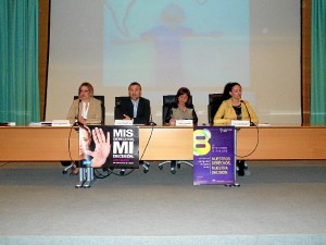 Inauguarción del Encuentro de Mujeres. 