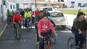 En el marco de las fiestas se ha celebrado el Día de la Bicicleta.