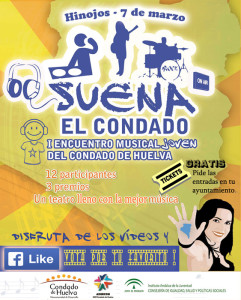 Cartel del encuentro musical 'Suena El Condado'.