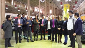 Inauguración de la Feria del Vehículo de Ocasión en Valverde.