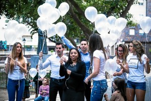 Buen ambiente en este evento celebrado en la Plaza Niña. 