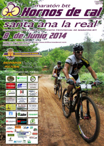 Cartel de la prueba ciclista del día 8 de junio en Santa Ana.