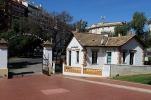 Uno de los accesos al Barrio Obrero. 