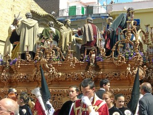 Nuevo paso de la Hermandad de la Cena.