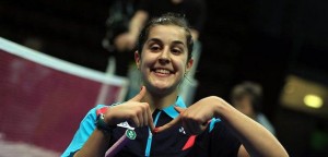 Carolina Marín espera hacer un buen papel en el Mundial de bádminton.