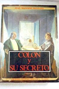 Portada del libro de Juan Mandano y Manzano Colón y su Secreto / FOTO: http://www.librosalcana.com/ 