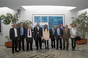 Foto de familia de los participantes en el Congreso Penal de la UHU. 