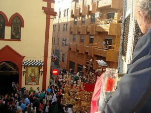 Eduardo Hernández Garrocho, desde el balcón de HBN. 