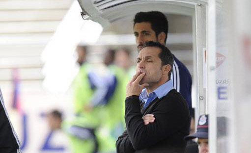 Sergi acabó contento con lo realizado por sus jugadores. / Foto: www.lfp.es.