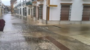 Los problemas se han producido por la fuerte lluvia provocada en un corto espacio de tiempo. 