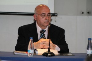 Antonio Martínez Navarro, durante la presentación. / Foto: Moíses Núñez. 