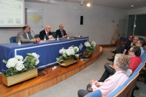 Acto de presentación de 'La Papelería Inglesa'. / Foto: Moisés Núñez. 