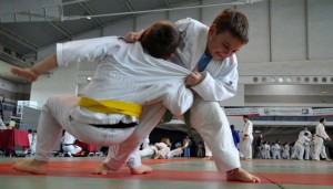 El judo fue protagonista en Ayamonte. / Foto: J. L. Rúa.