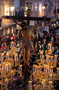 La imagen del Cristo de la Vera Cruz. / Foto: Javi Losa. 