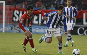 Toño no está descartado aún para el partido ante el Numancia. / Foto: www.lfp.es.