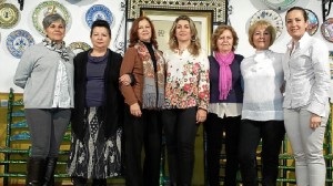 Junta directiva de la Peña Femenina de Huelva. 