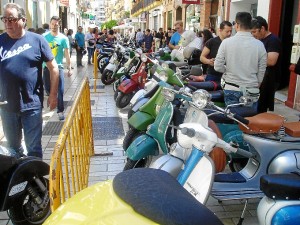 I Reunión de Vespas en Lepe.