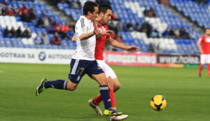 Ezequiel regresó con ganas tras su lesión. / Foto: Josele Ruiz.