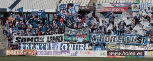 El Recre se aferra a su afición para pelear hasta el final por el ascenso. / Foto: Josele Ruiz.