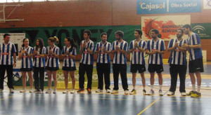 Formación del Recre IES La Orden en La Rinconada. / Foto: @Bad_Esp