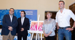 Un momento de la presentación del torneo de baloncesto.