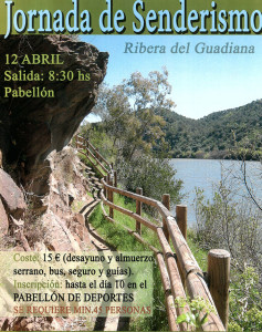 Cartel de la Ruta Senderista de San Juan.