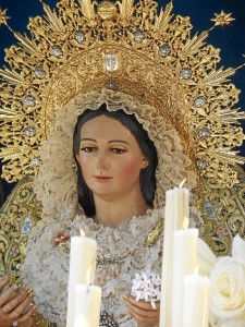 La Virgen de los Ángeles.